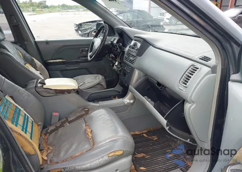 2004 Honda Pilot Ex-L из США, поврежденный, VIN 2HKYF18524H564278